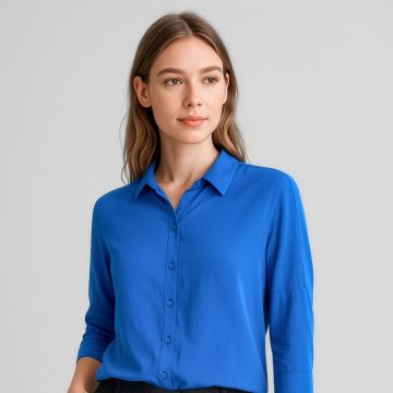 Womens Dahlia 3/4 Sleeve Blouse
