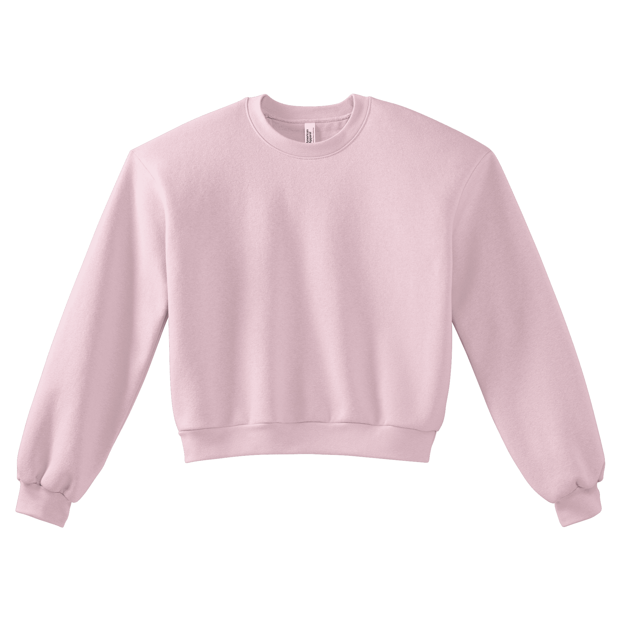 RF494 American Apparel Reflex Fleece Women's Crewneck Sweatshirt - Image 3