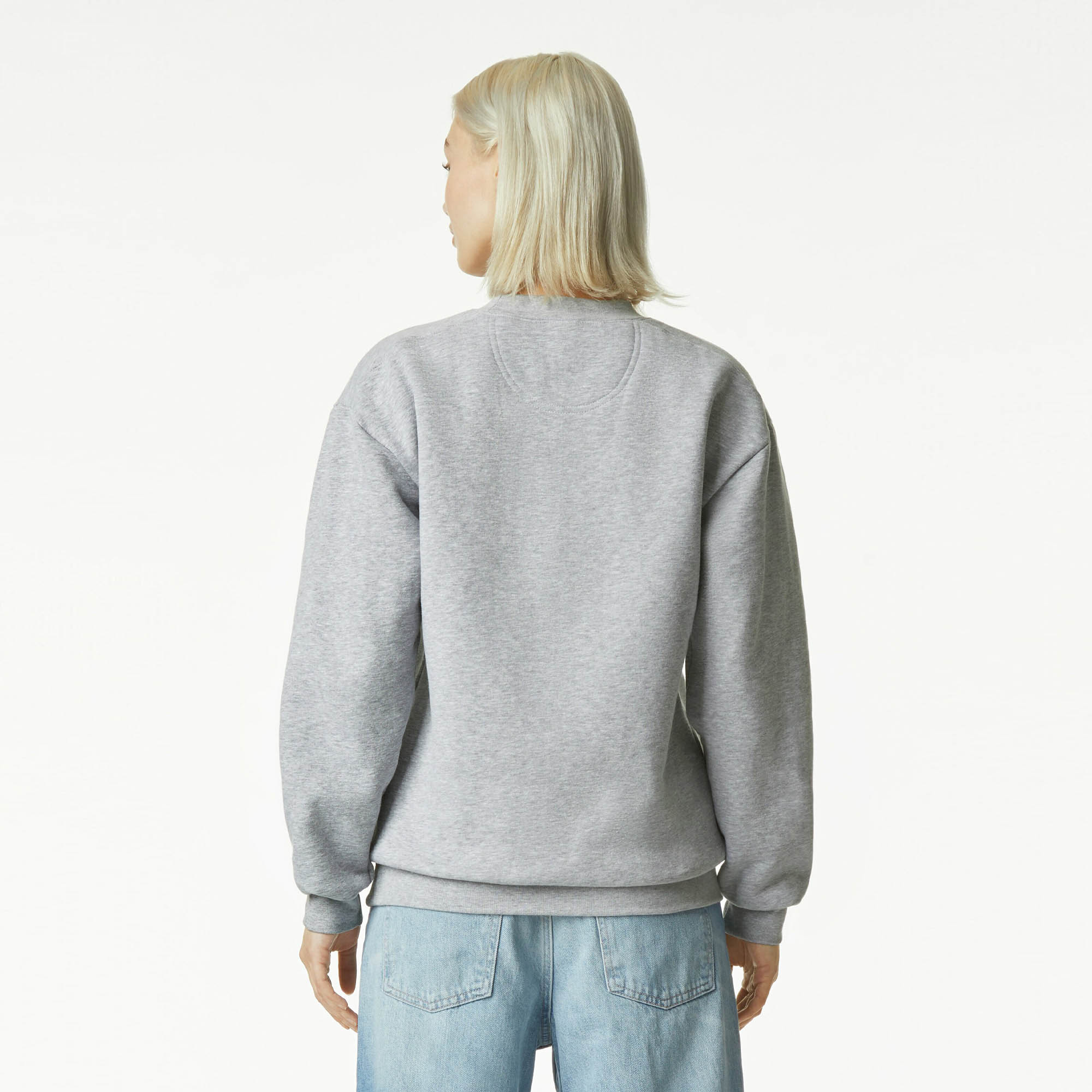 RF496 American Apparel Reflex Fleece Unisex Crewneck Sweatshirt - Image 9