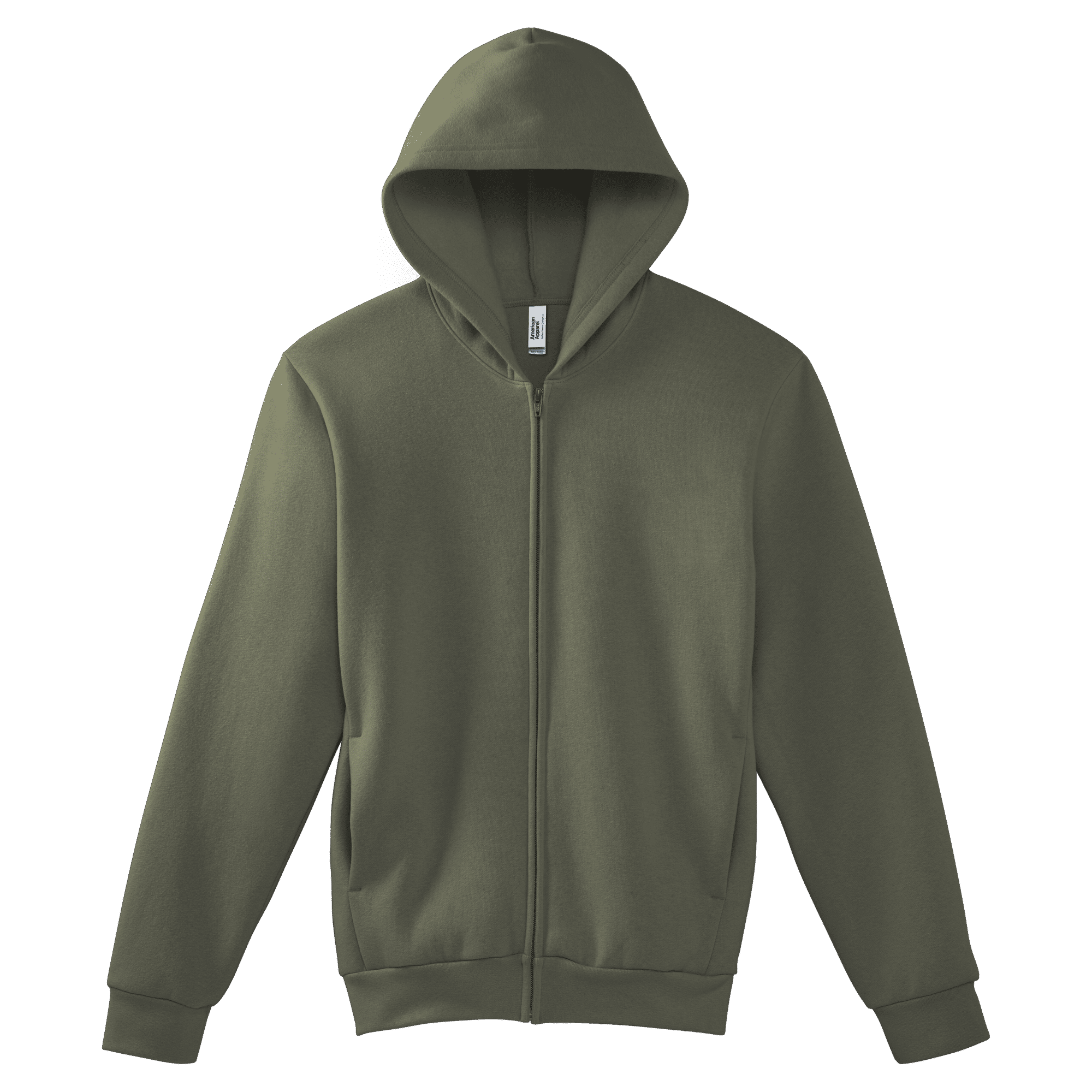 RF497 American Apparel Reflex Fleece Unisex Full Zip Hooded Sweat - Image 10