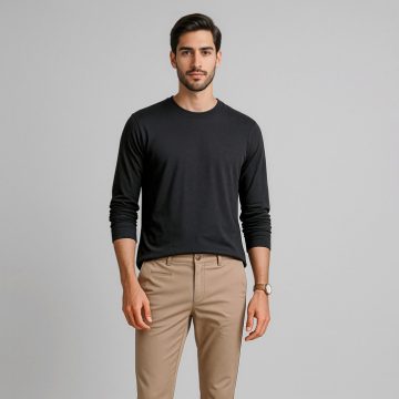 Mens Traveller Tapered Stretch Chino Pant
