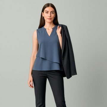 Womens Renew Mid-Waist Slim Leg Pant