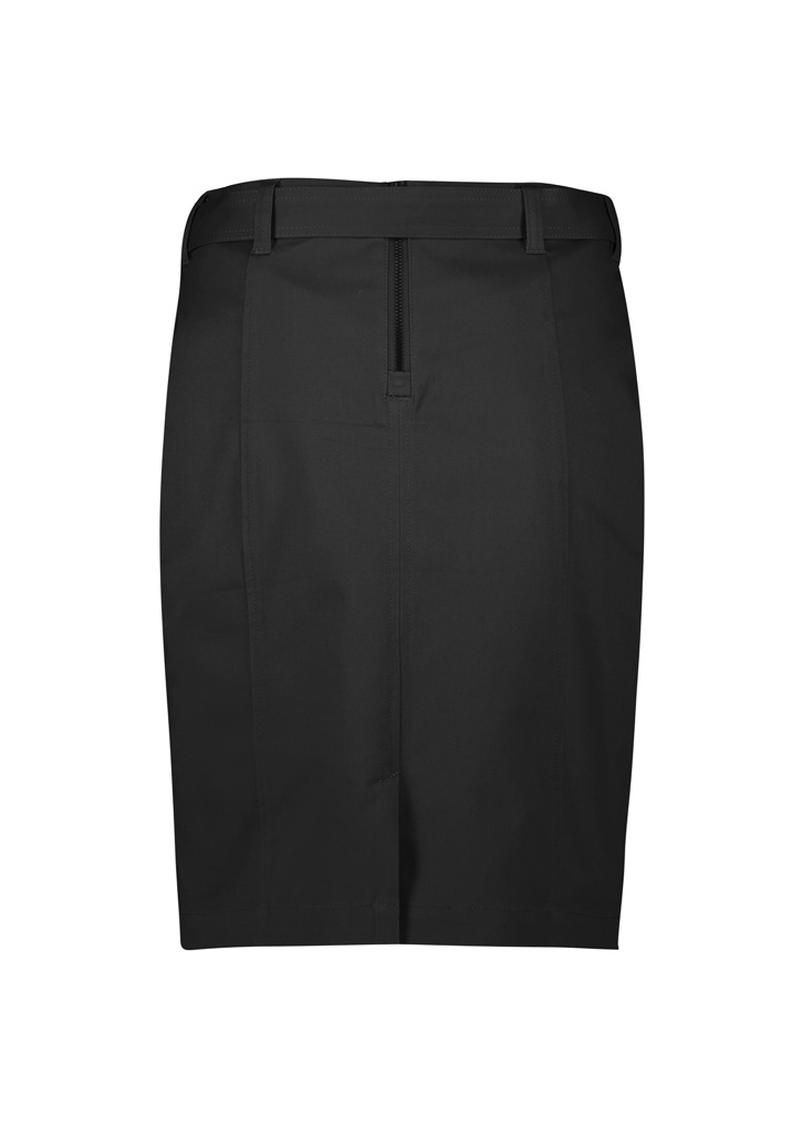 Womens Mid Waist Stretch Chino Skirt - Image 24