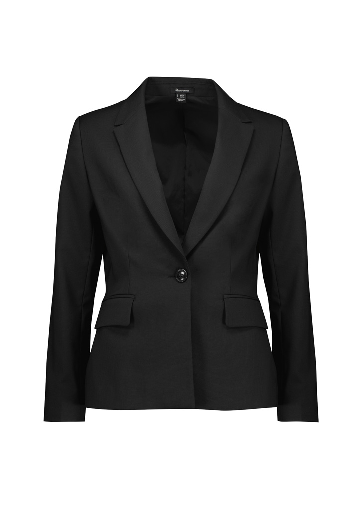 Womens Renew Single Button Mid Length Jacket - Image 13