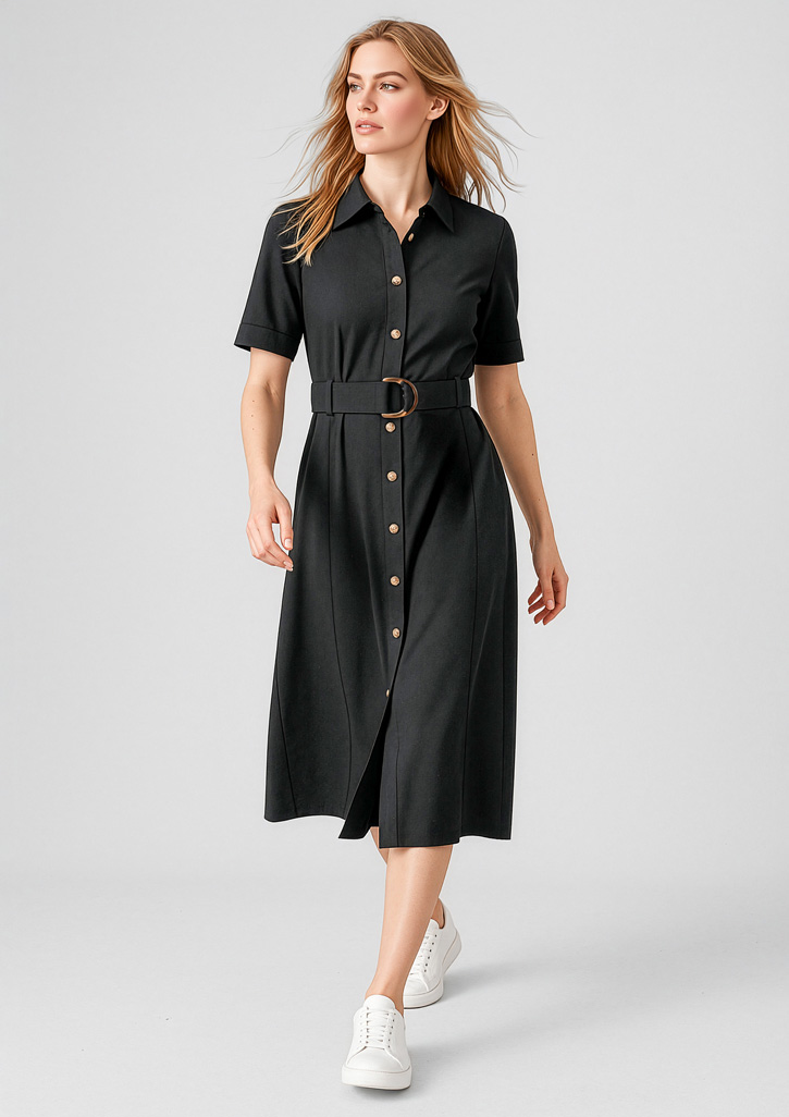 Womens Adele Midi Dress - Image 11