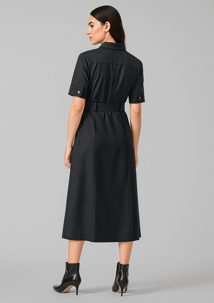 Womens Adele Midi Dress - Image 12
