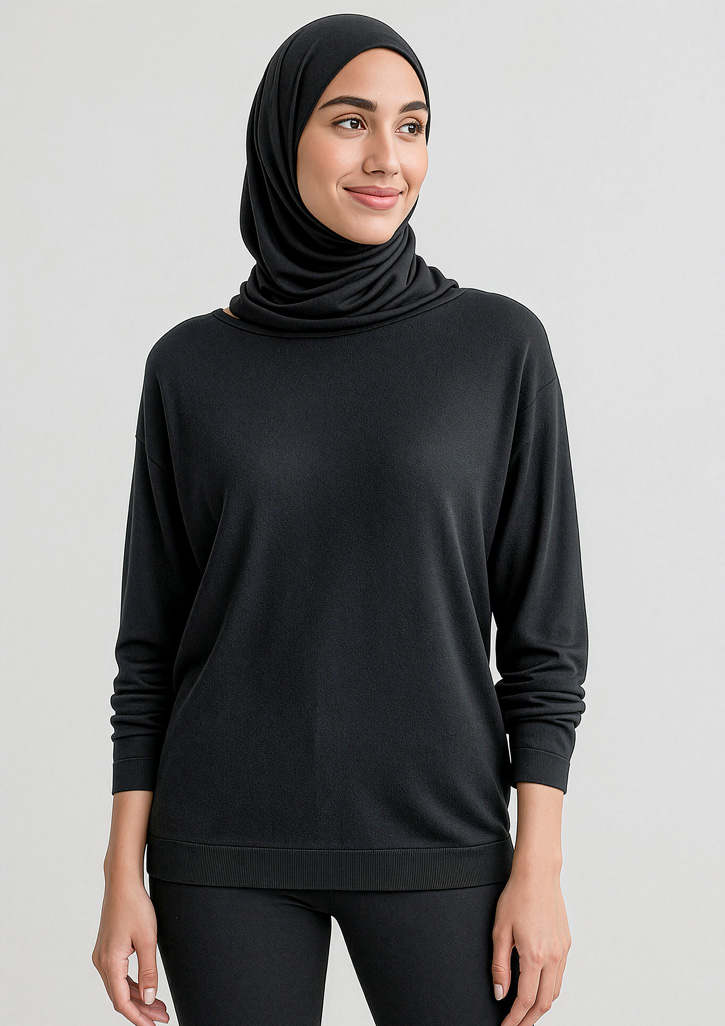 Womens Skye Batwing Sweater Top - Image 13