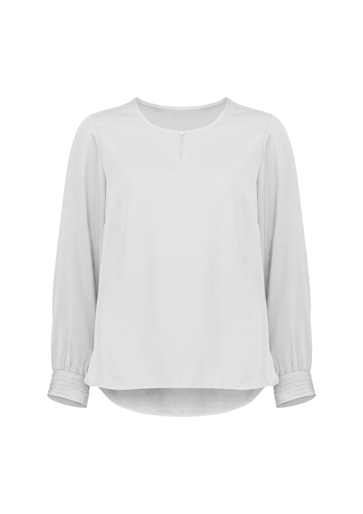 Womens Evelyn Long Sleeve Blouse