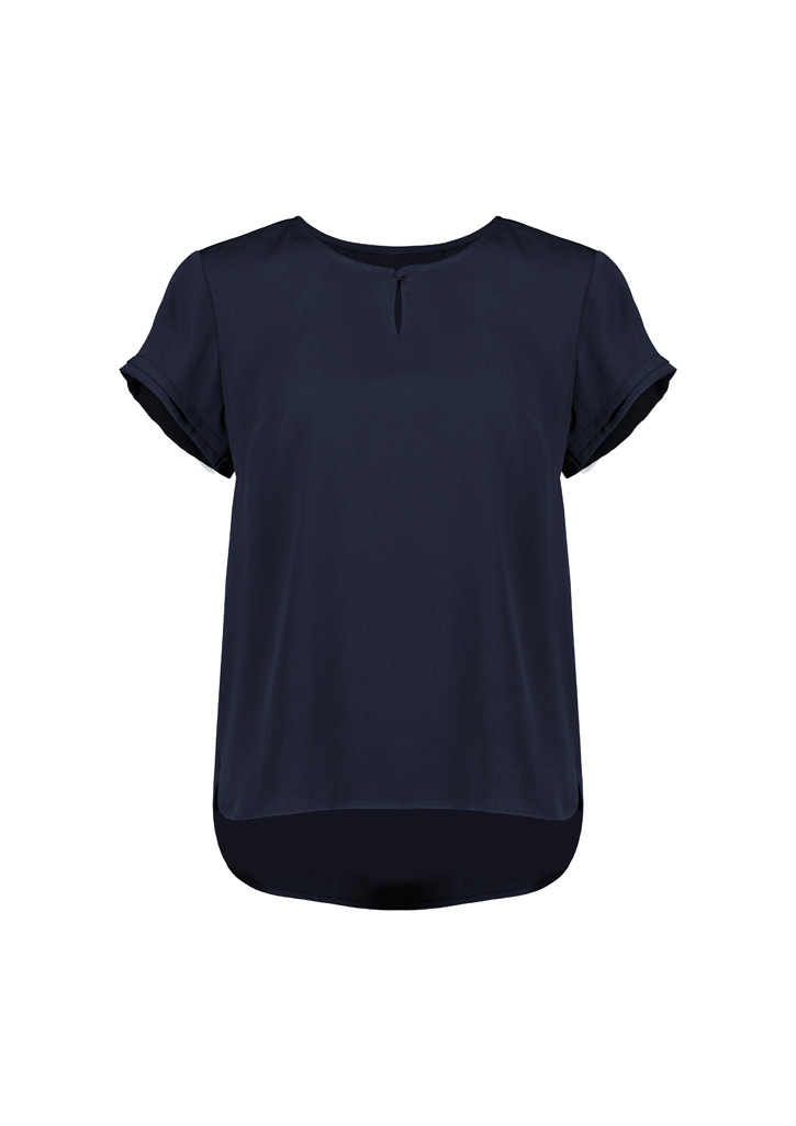 Womens Evelyn Short Sleeve Blouse - Image 18