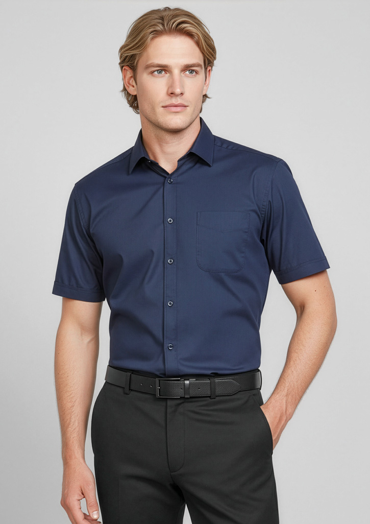 Mens Monaco Short Sleeve Shirt - Image 20