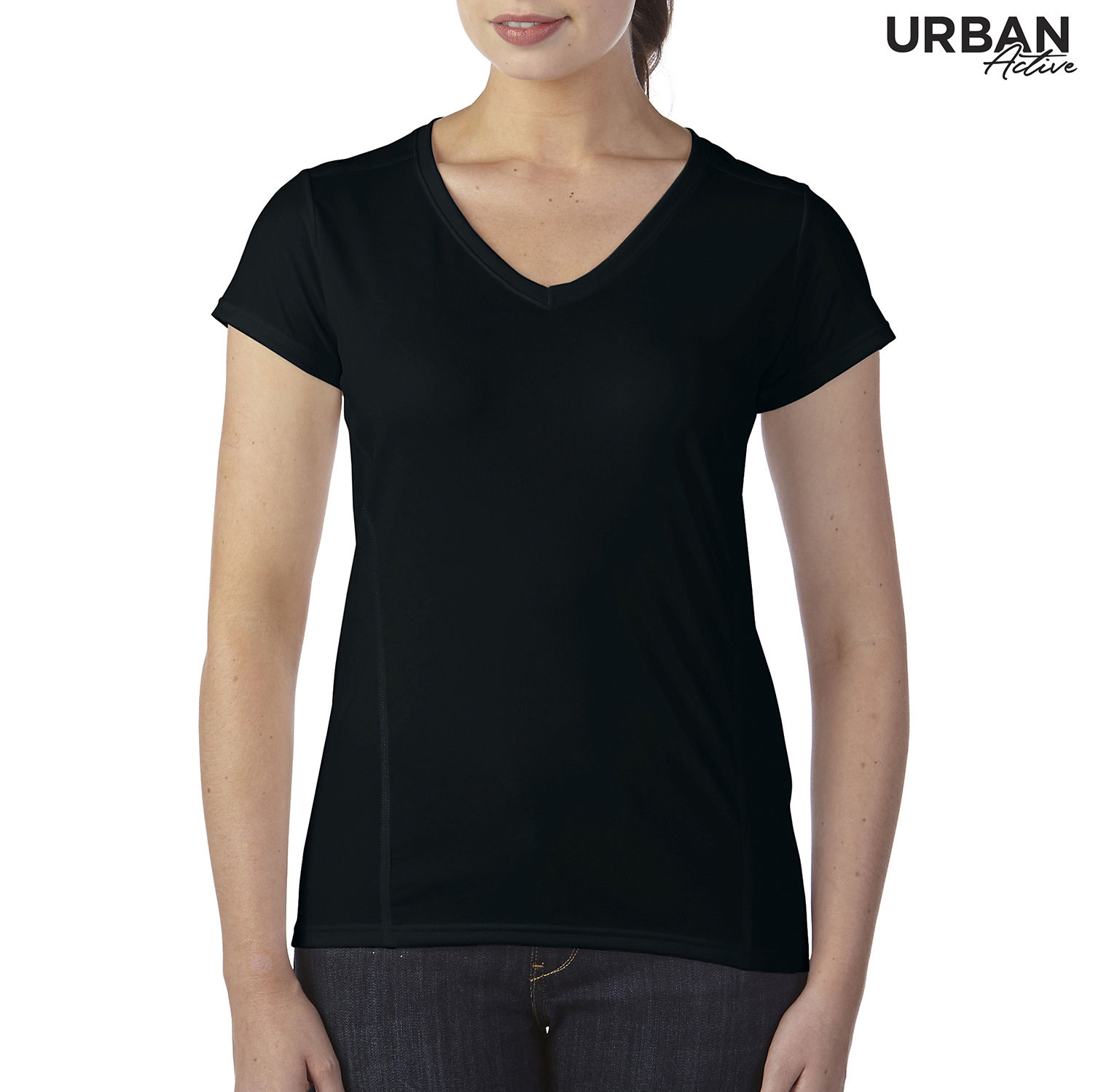 UAPT160L Urban Active Performance Tech Ladies Tee - Image 4