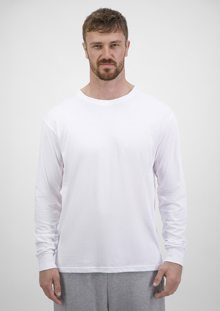 Mens Basis Long Sleeve Tee - Image 28