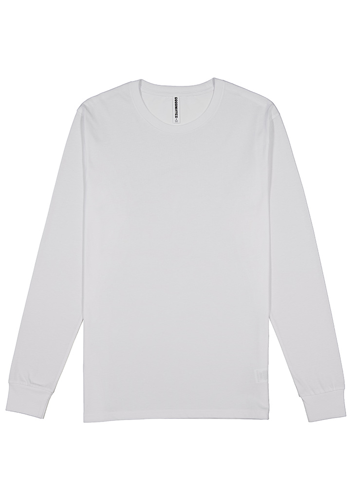 Mens Basis Long Sleeve Tee - Image 29