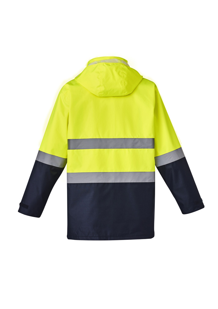 Mens Hi Vis Basic 4 In 1 Waterproof Jacket - Image 11