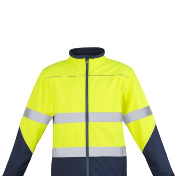 Unisex Hi Vis Softshell Jacket