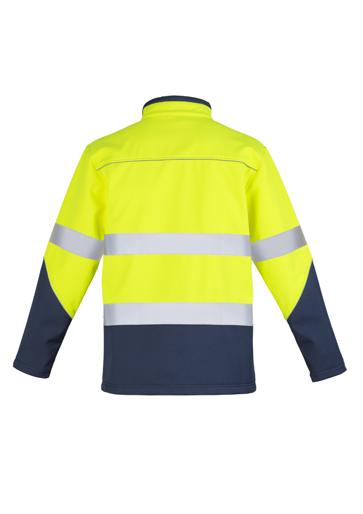 Unisex Hi Vis Softshell Jacket - Image 9