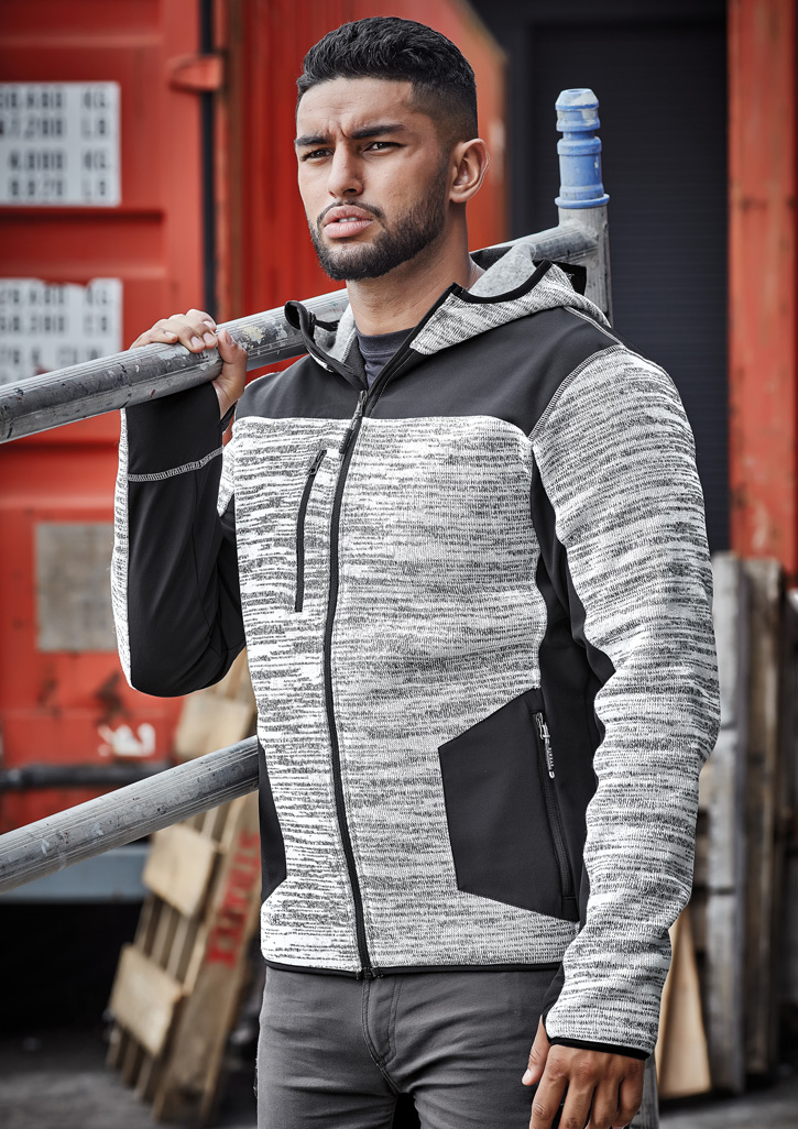Unisex Streetworx Reinforced Knit Hoodie - Image 22