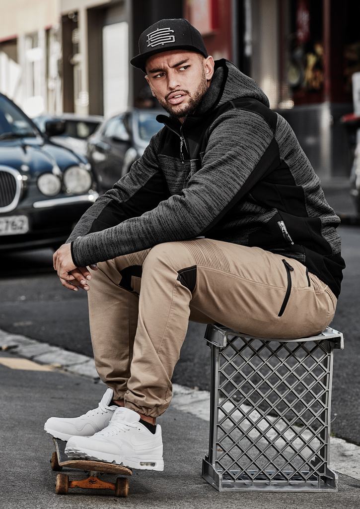 Unisex Streetworx Reinforced Knit Hoodie - Image 28