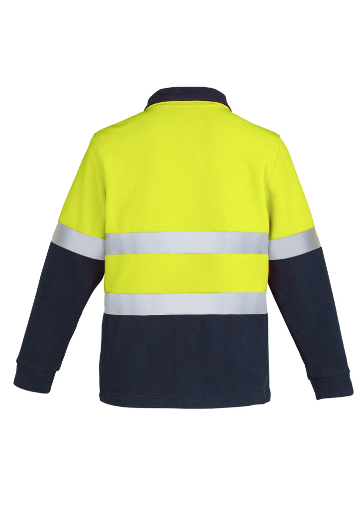 Unisex Hi Vis Polar Fleece Pullover - Hoop Taped - Image 7