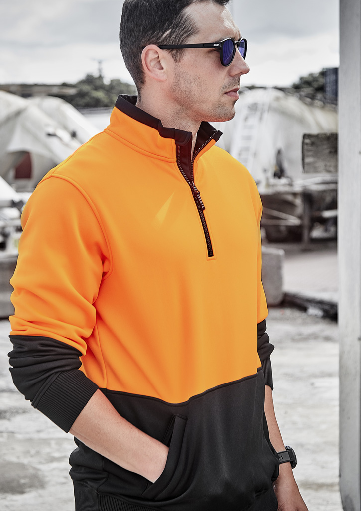 Unisex Hi Vis 1/2 Zip Pullover - Image 21