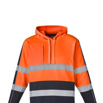 Unisex Hi Vis Stretch Taped Hoodie