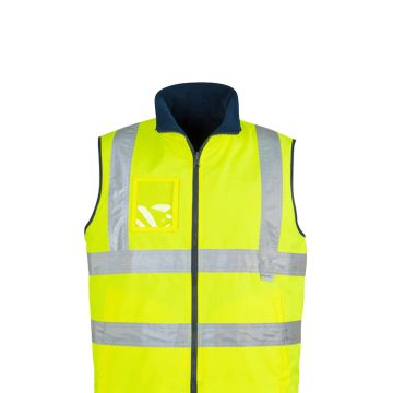Mens Hi Vis Lightweight Waterproof Vest