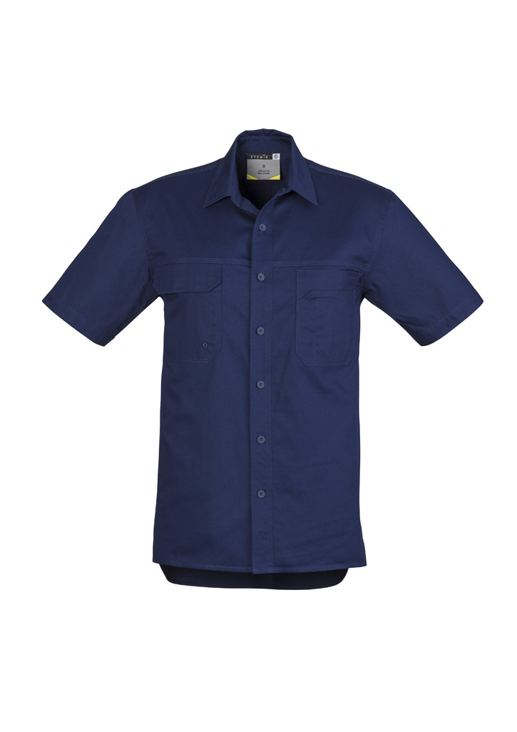 Mens Lightweight Tradie Short Sleeve Shirt - Image 22