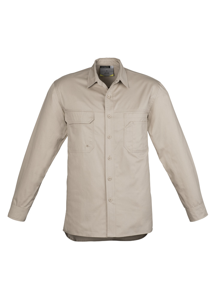 Mens Lightweight Tradie Long Sleeve Shirt - Image 28