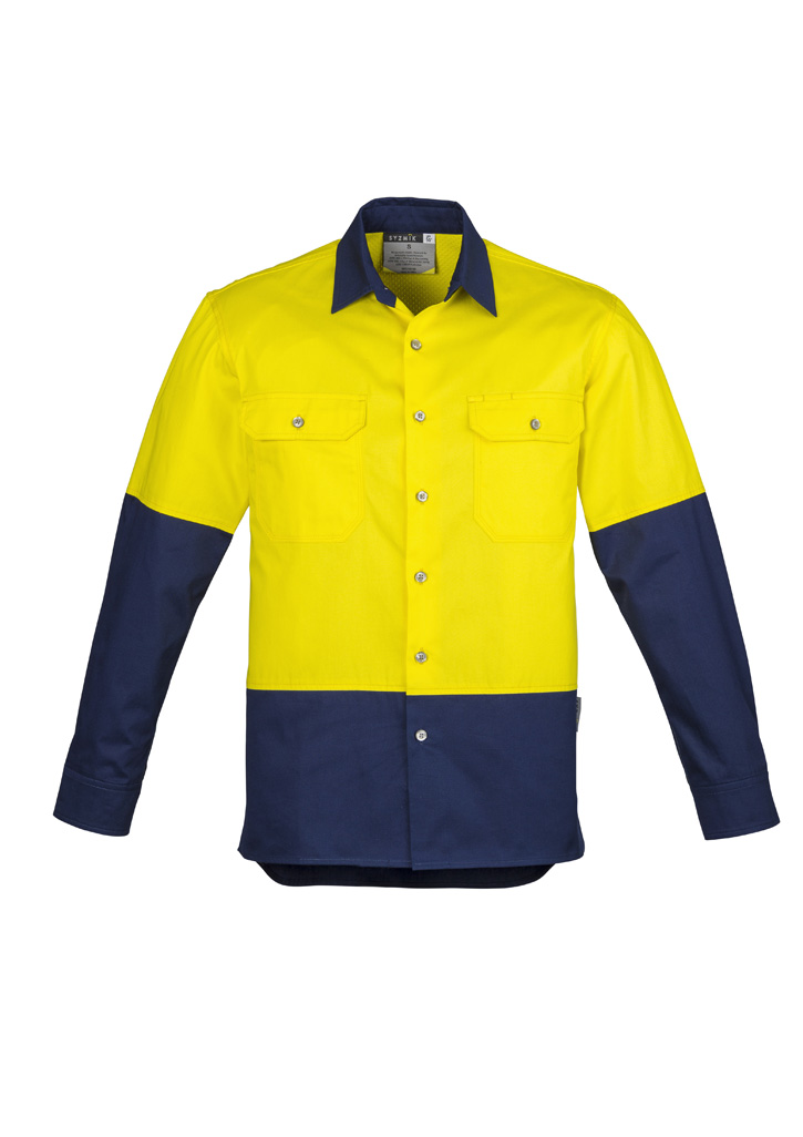 Mens Industrial Long Sleeve Shirt - Image 12