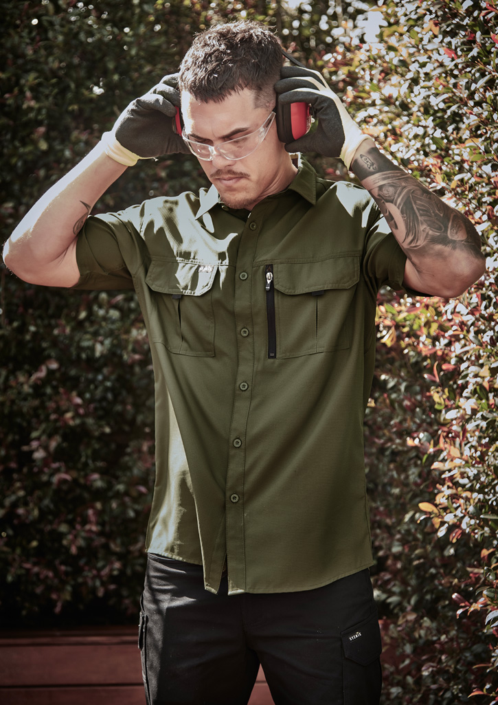 Mens Outdoor Short Sleeve Shirt - Image 72