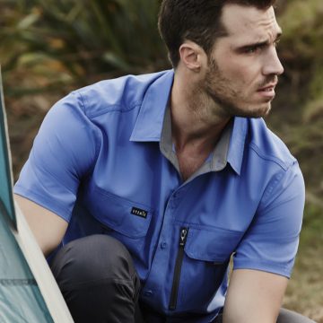 Mens Outdoor Short Sleeve Shirt