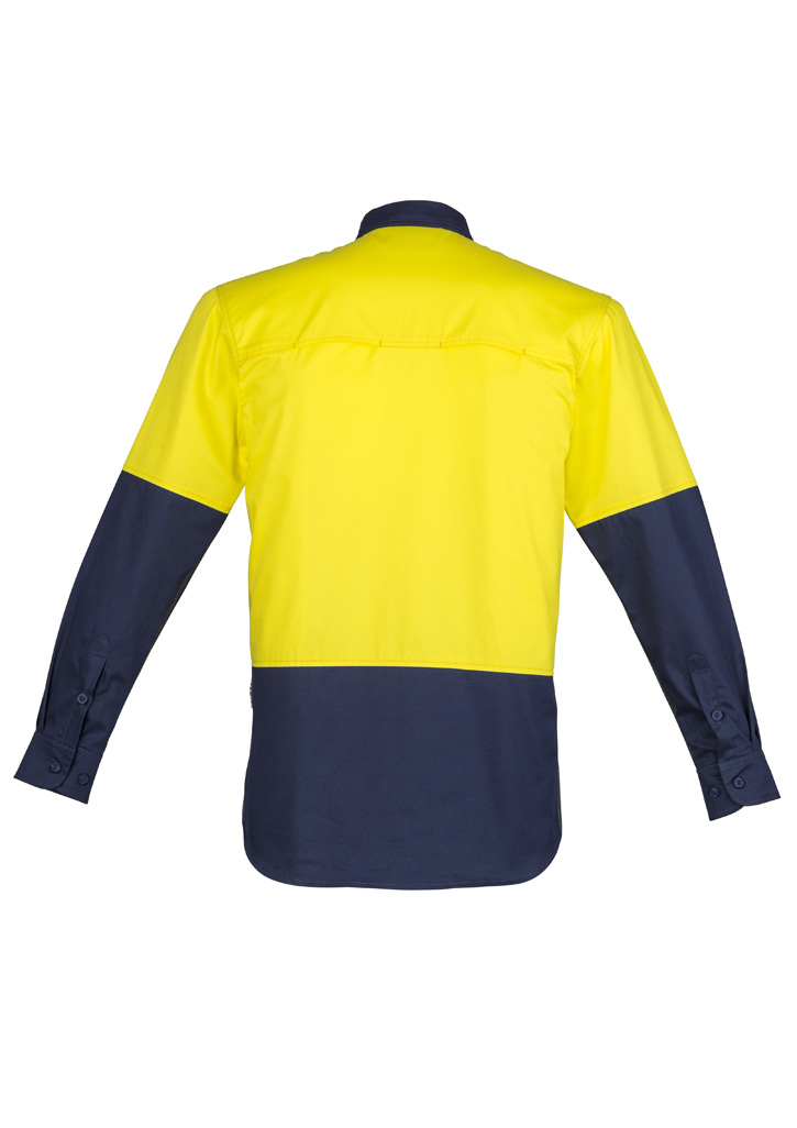 Mens Closed Front Long Sleeve Shirt - Image 13