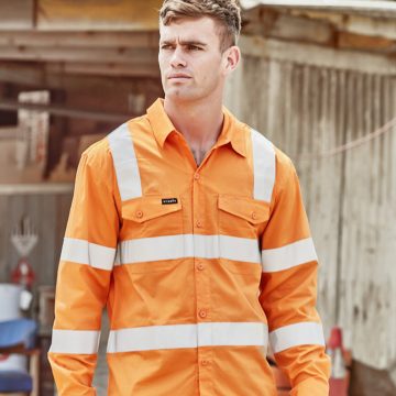 Mens Bio Motion VIC Rail Long Sleeve Shirt