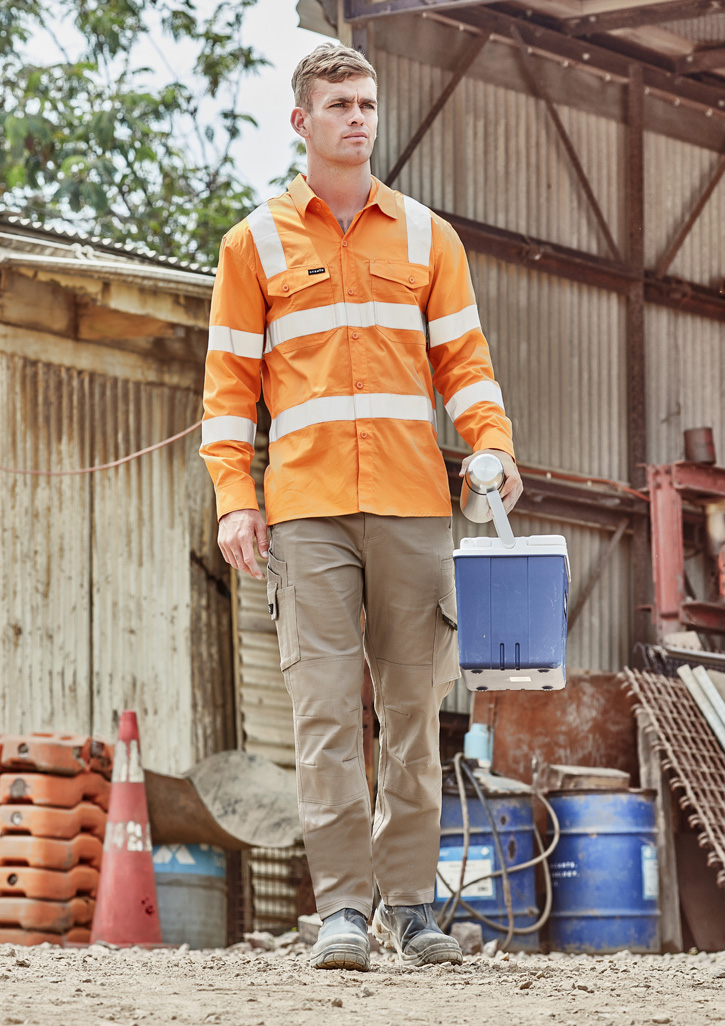 Mens Bio Motion Vic Rail Long Sleeve Shirt - Image 7