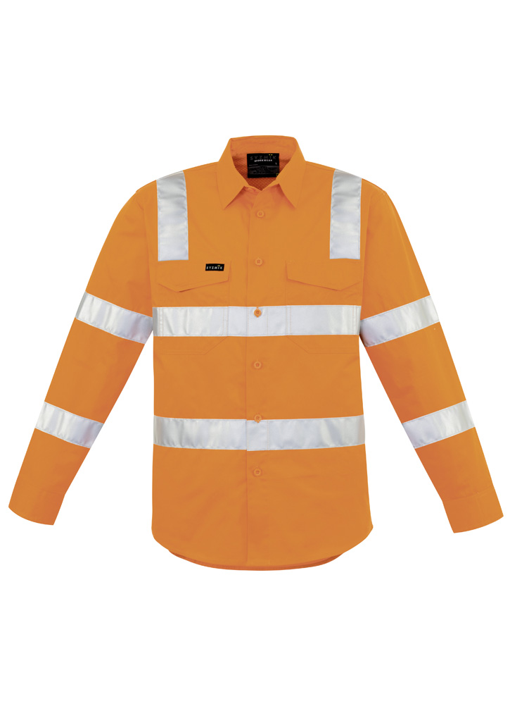 Mens Bio Motion Vic Rail Long Sleeve Shirt - Image 8