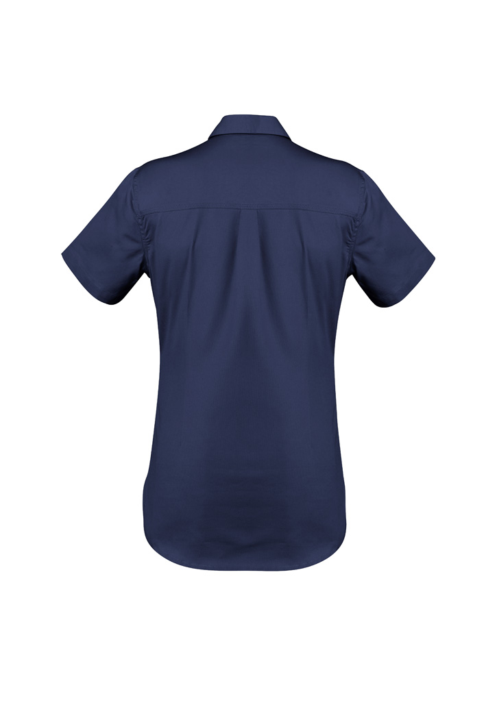 Womens Lightweight Tradie Short Sleeve Shirt - Image 18