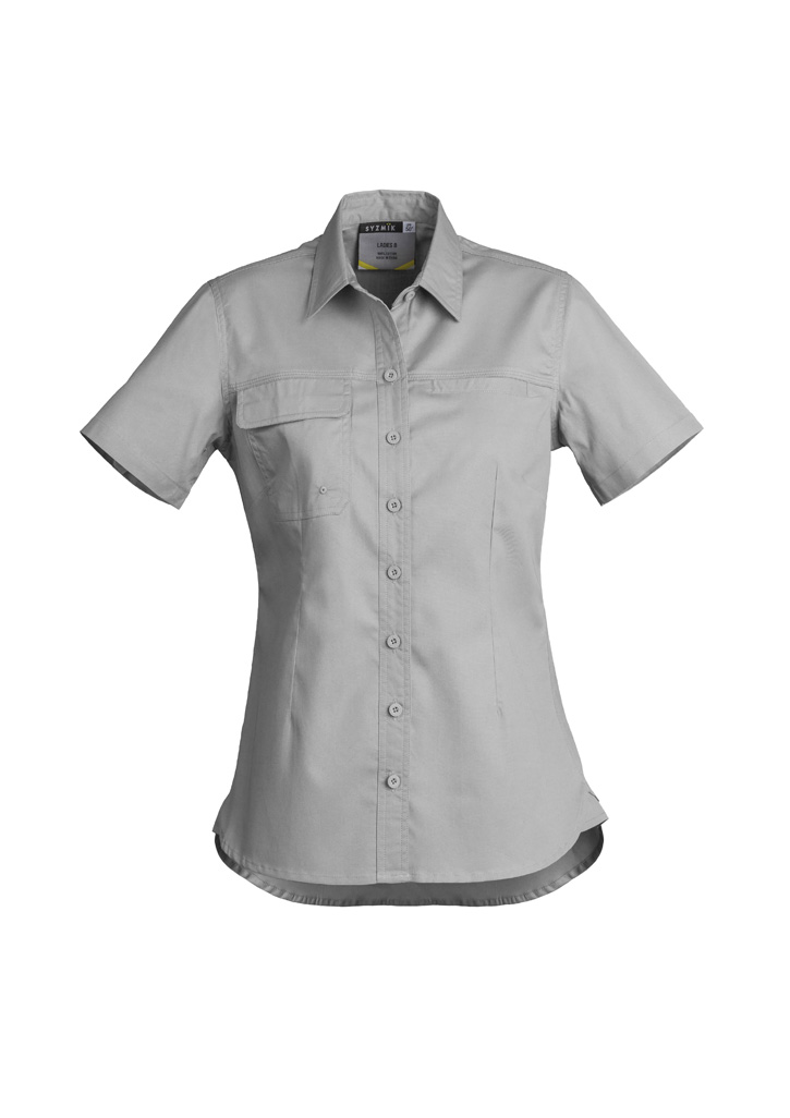 Womens Lightweight Tradie Short Sleeve Shirt - Image 20