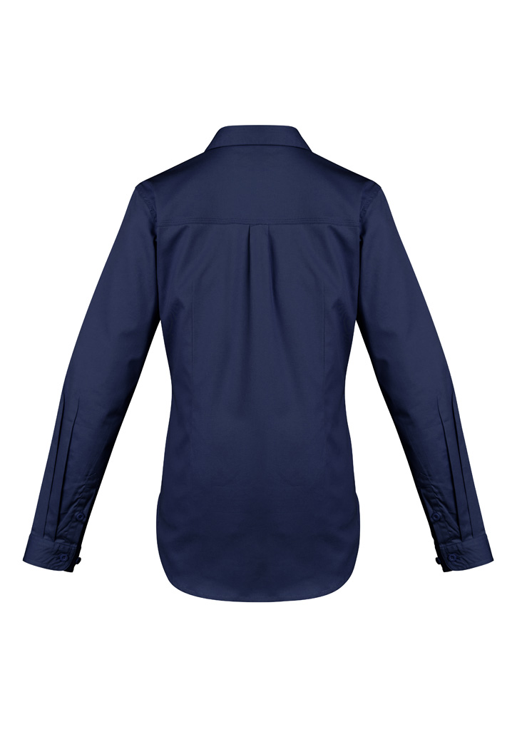 Womens Lightweight Tradie Long Sleeve Shirt - Image 16