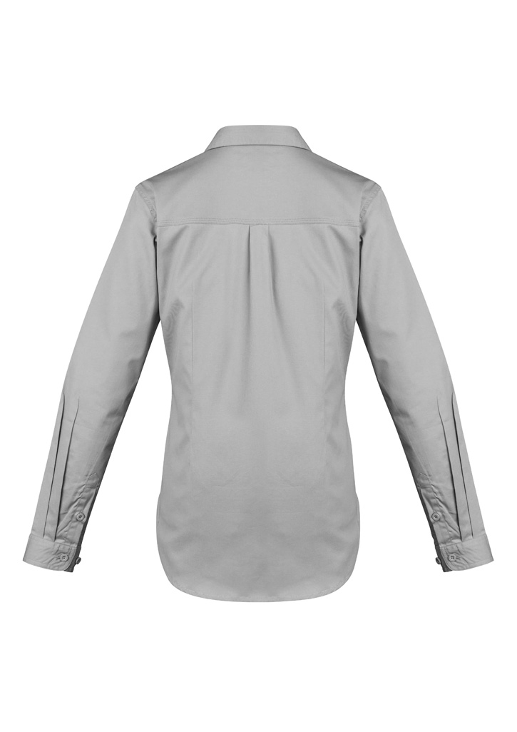 Womens Lightweight Tradie Long Sleeve Shirt - Image 21