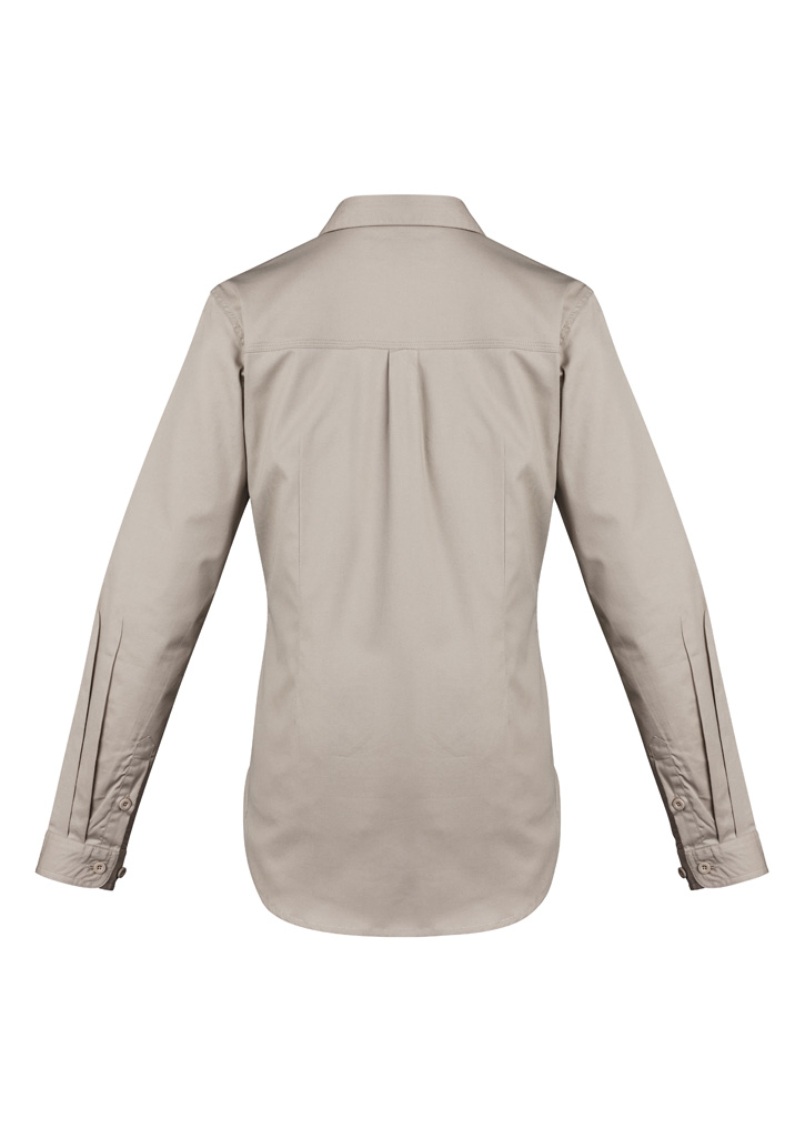 Womens Lightweight Tradie Long Sleeve Shirt - Image 23