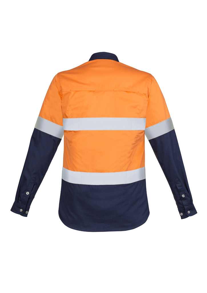 Womens Industrial Long Sleeve Shirt - Hoop Taped - Image 11