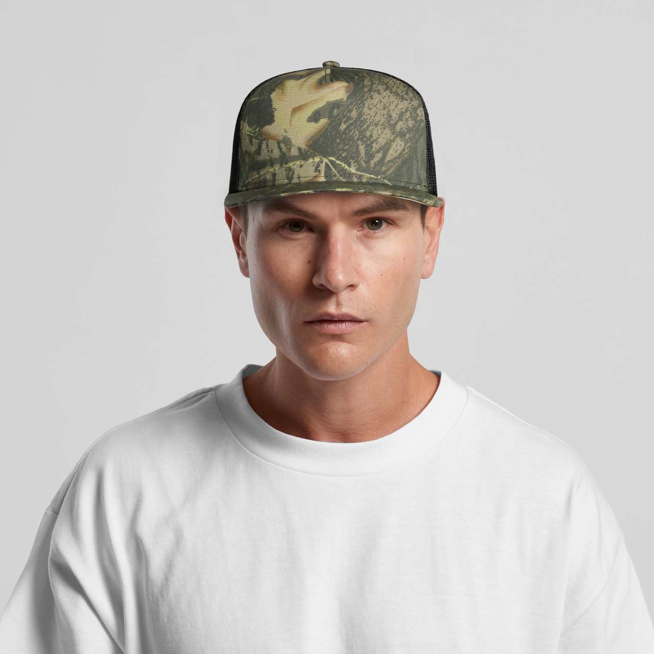 Stock Contrast Camo Trucker - Image 11