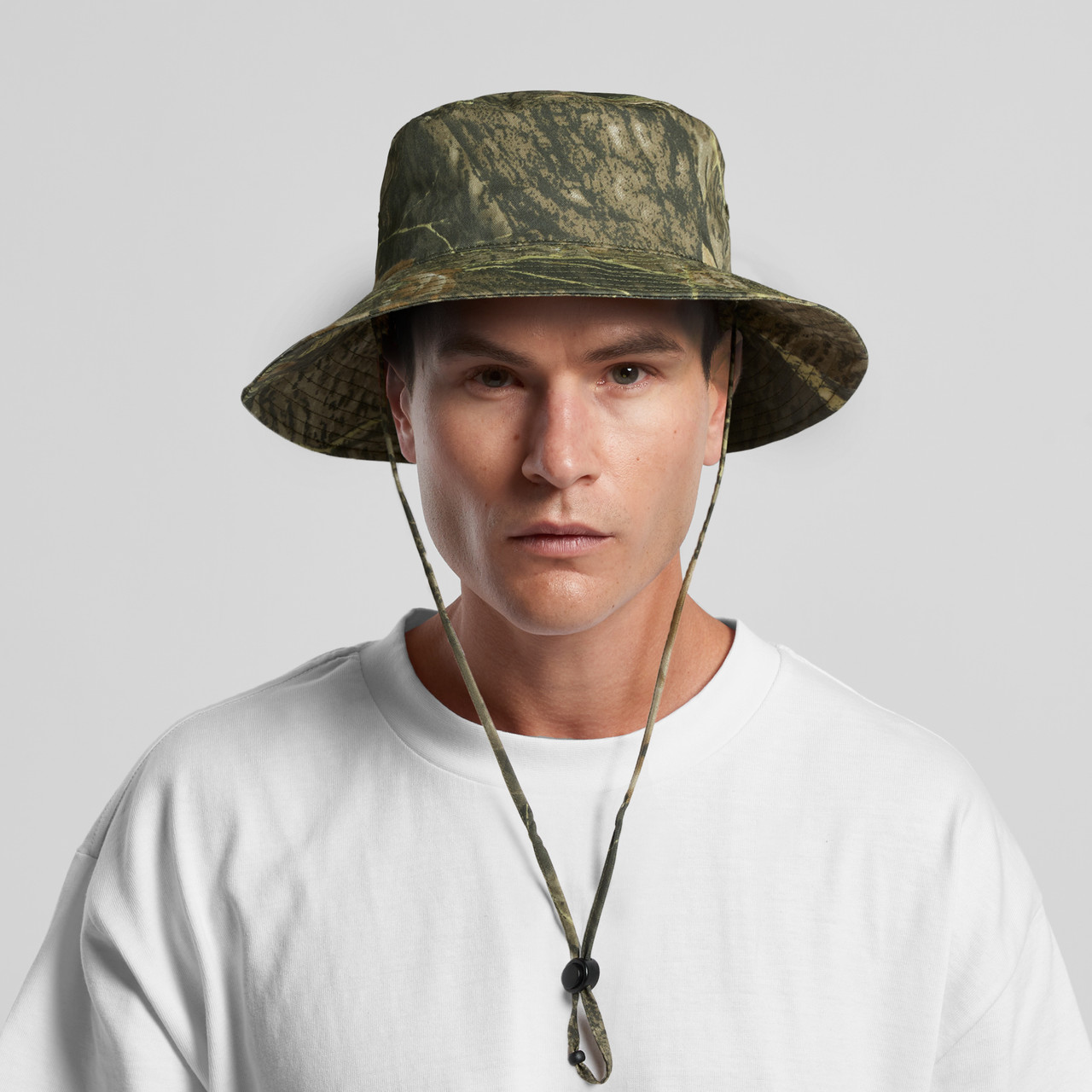 Wide Brim Camo Bucket Hat - Image 9