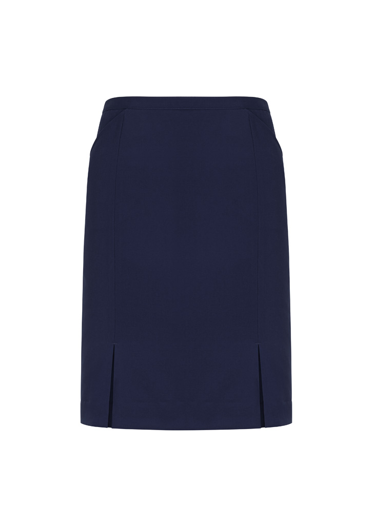 Womens Siena Front Pleat Detail Straight Skirt - Image 2