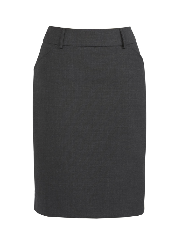 Womens Comfort Wool Stretch Multi-Pleat Skirt - Image 9