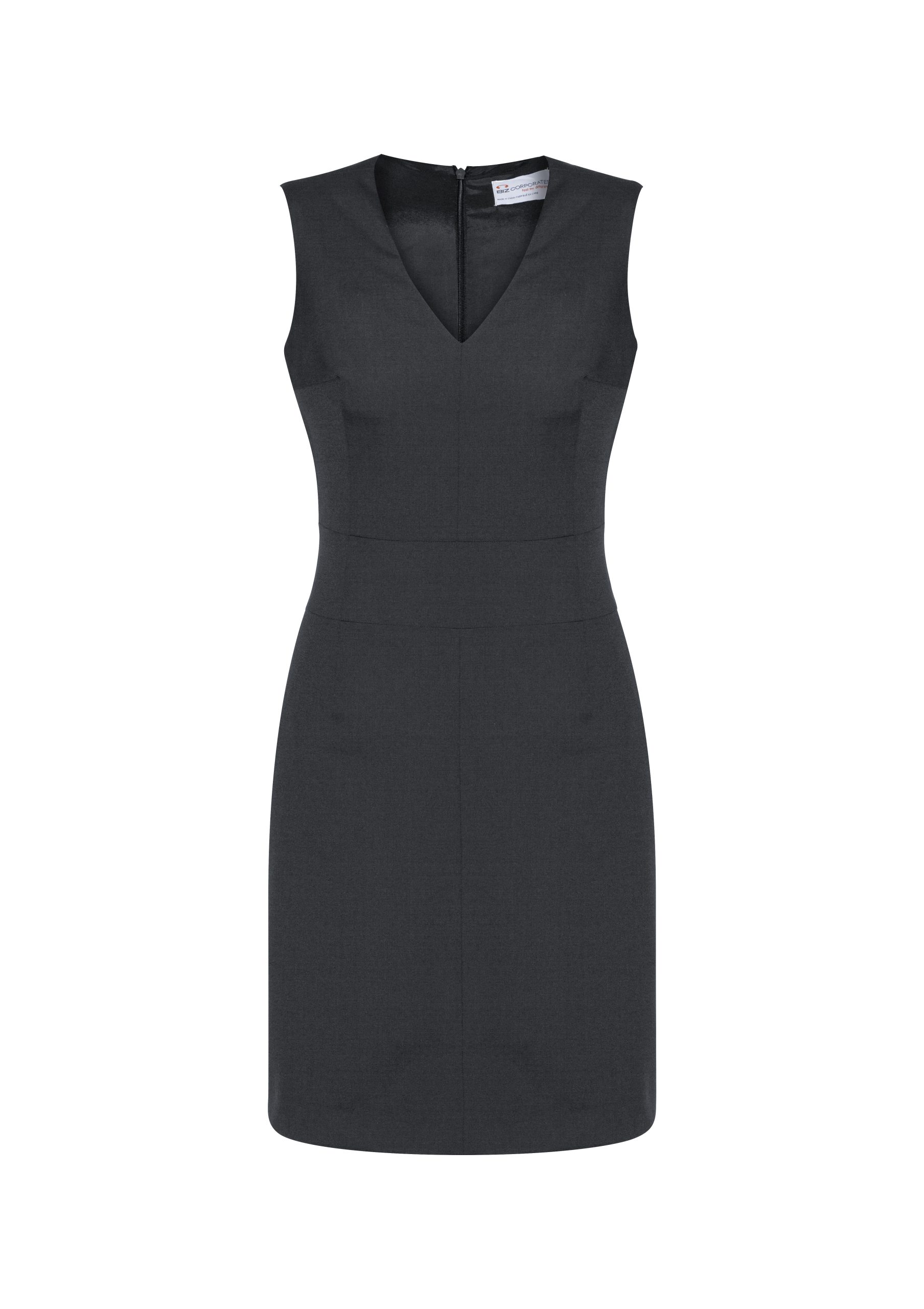 Womens Cool Stretch Sleeveless V-Neck Dress- Clearance