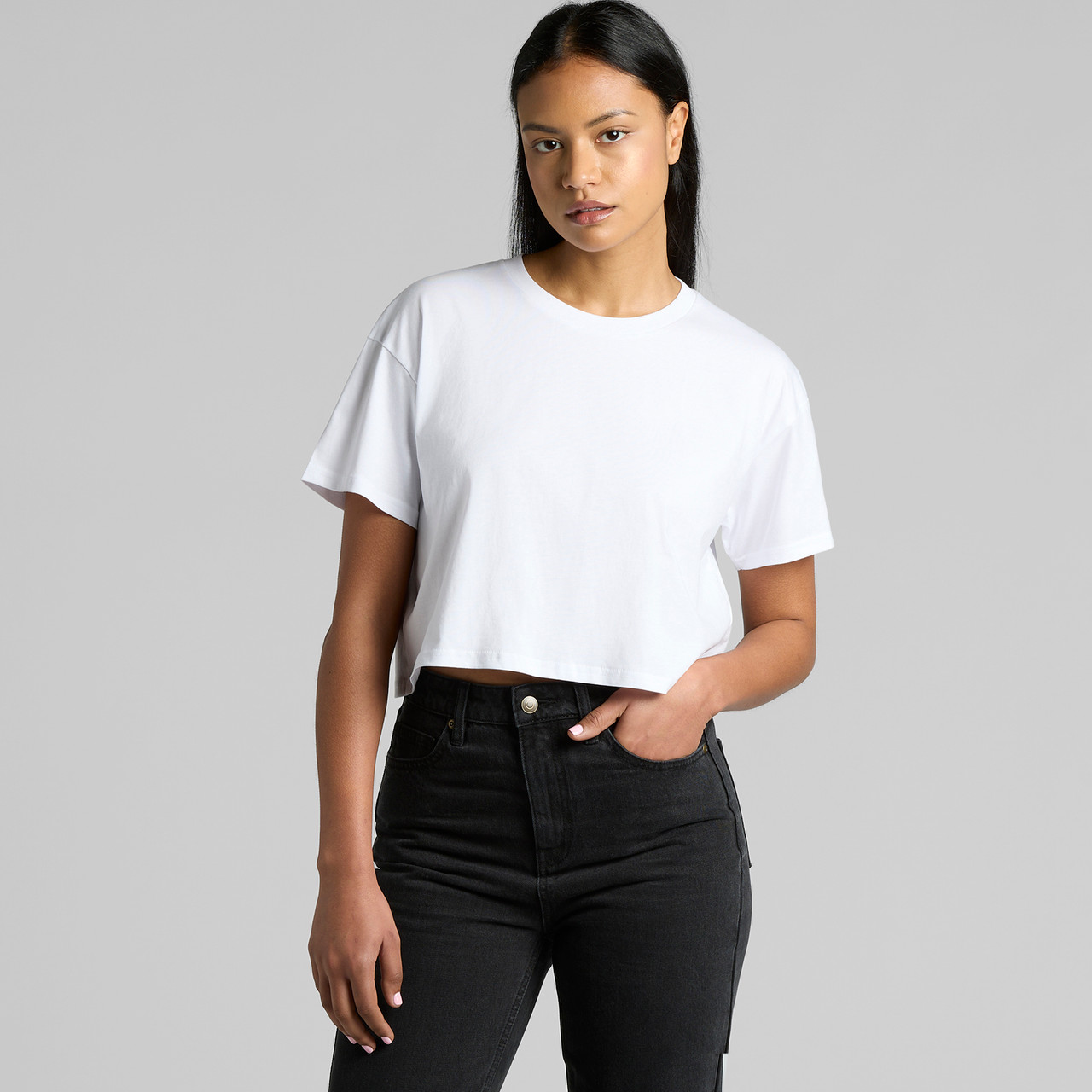 Wo's Crop Tee - Image 3