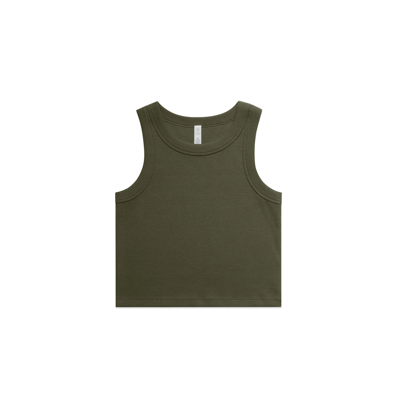 Wo's Organic Rib Crop Tank - Image 3