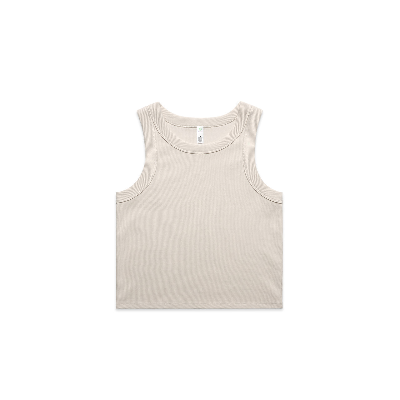 Wo's Organic Rib Crop Tank - Image 8
