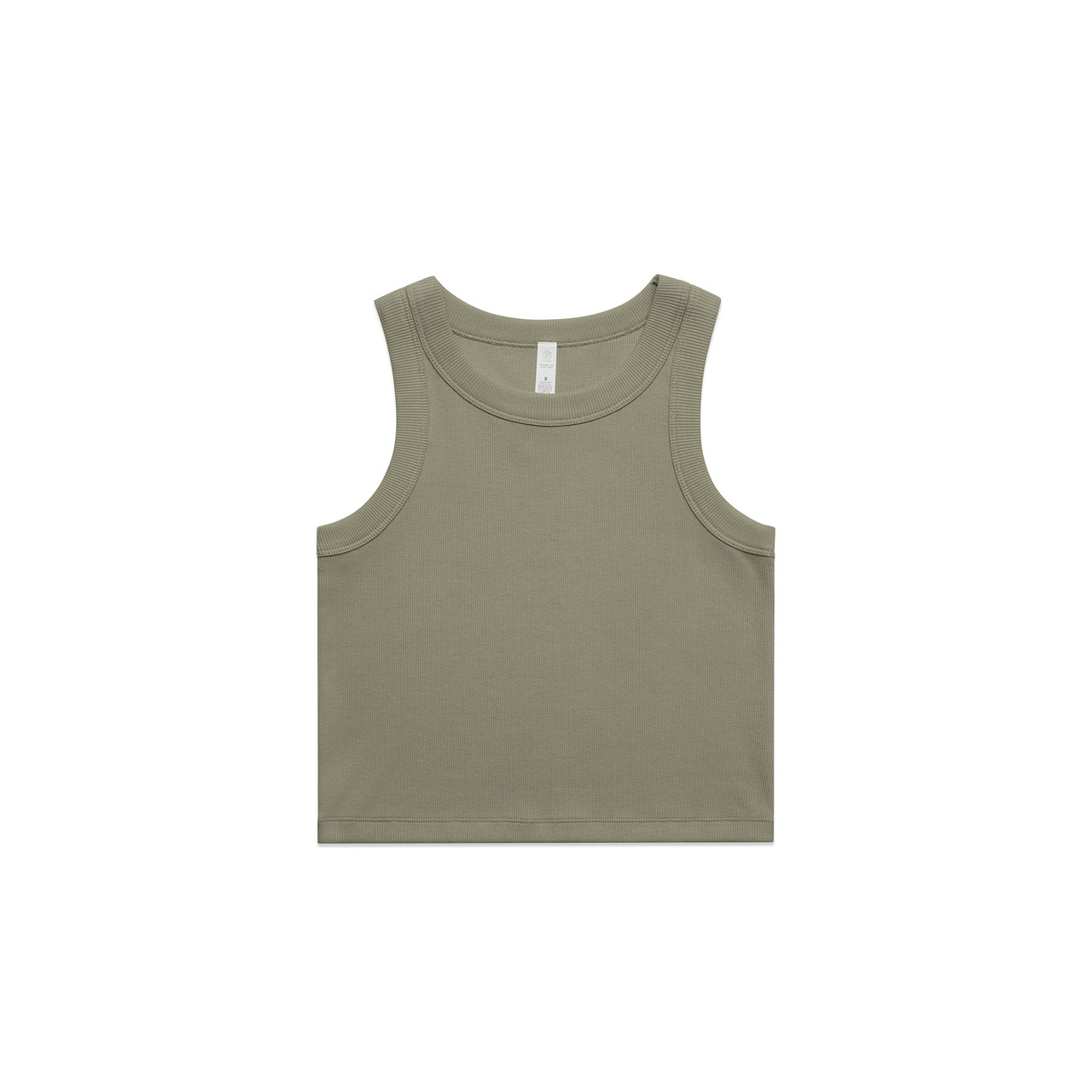 Wo's Organic Rib Crop Tank - Image 12